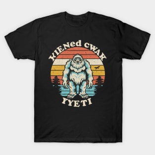 Retro vintage yeti T-Shirt